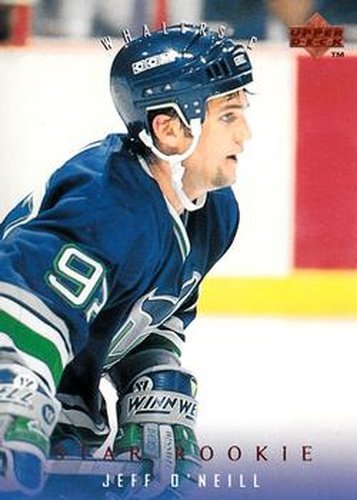 #264 Jeff O'Neill - Hartford Whalers - 1995-96 Upper Deck Hockey