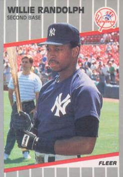 #265 Willie Randolph - New York Yankees - 1989 Fleer Baseball
