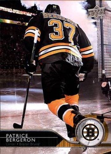 #265 Patrice Bergeron - Boston Bruins - 2014-15 Upper Deck Hockey