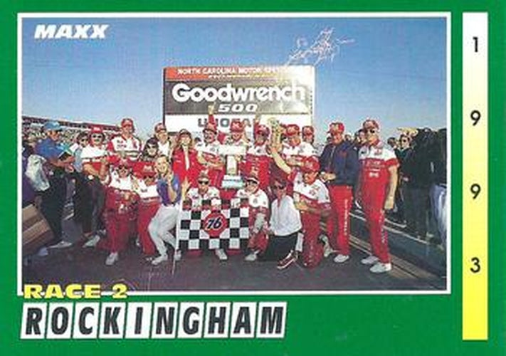 #265 Bill Elliott - Junior Johnson & Associates - 1993 Maxx Racing