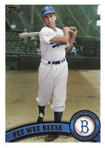 #265 Pee Wee Reese - Brooklyn Dodgers - 2021 Topps Archives Baseball