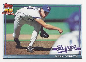 #265 Mark Gubicza - Kansas City Royals - 1991 O-Pee-Chee Baseball