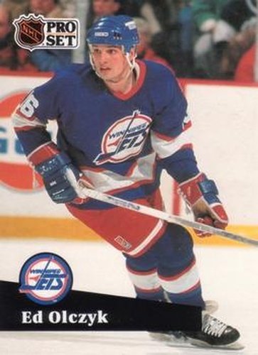#265 Ed Olczyk - 1991-92 Pro Set Hockey