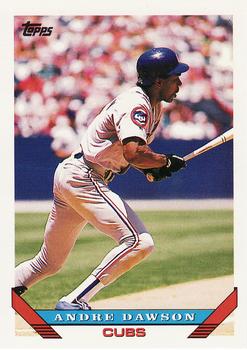 #265 Andre Dawson - Chicago Cubs - 1993 Topps Baseball