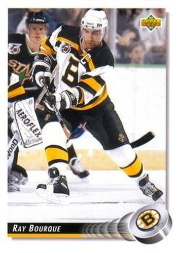 #265 Ray Bourque - Boston Bruins - 1992-93 Upper Deck Hockey