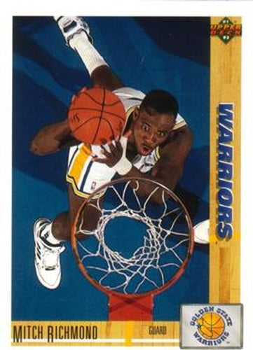 #265 Mitch Richmond - Golden State Warriors - 1991-92 Upper Deck Basketball