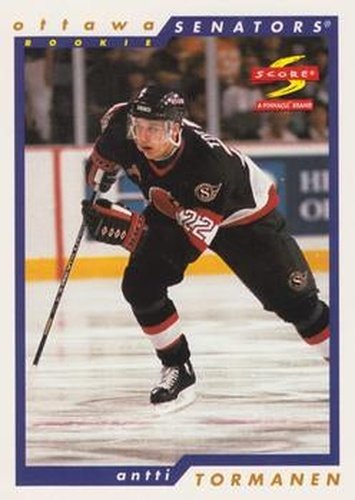 #265 Antti Tormanen - Ottawa Senators - 1996-97 Score Hockey