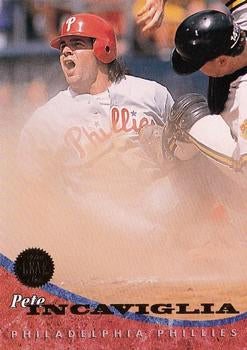 #265 Pete Incaviglia - Philadelphia Phillies - 1994 Leaf Baseball