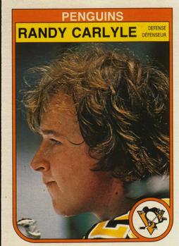 #265 Randy Carlyle - Pittsburgh Penguins - 1982-83 O-Pee-Chee Hockey