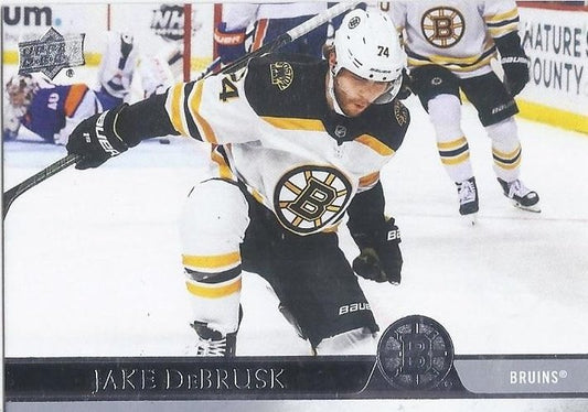 #265 Jake DeBrusk - Boston Bruins - 2020-21 Upper Deck Hockey