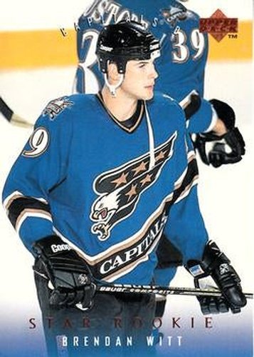 #265 Brendan Witt - Washington Capitals - 1995-96 Upper Deck Hockey