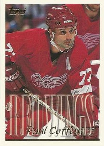 #265 Paul Coffey - Detroit Red Wings - 1995-96 Topps Hockey