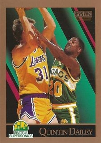 #265 Quintin Dailey - Seattle SuperSonics - 1990-91 SkyBox Basketball