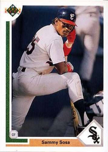 #265 Sammy Sosa - Chicago White Sox - 1991 Upper Deck Baseball