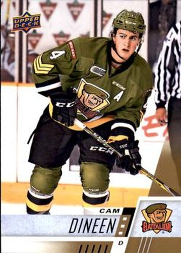 #265 Cam Dineen - North Bay Battalion - 2017-18 Upper Deck CHL Hockey