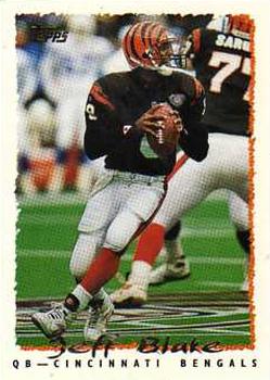 #265 Jeff Blake - Cincinnati Bengals - 1995 Topps Football