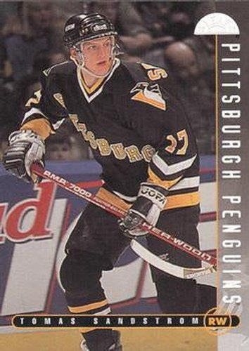#265 Tomas Sandstrom - Pittsburgh Penguins - 1995-96 Leaf Hockey