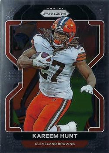 #265 Kareem Hunt - Cleveland Browns - 2021 Panini Prizm Football