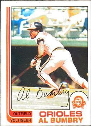 #265 Al Bumbry - Baltimore Orioles - 1982 O-Pee-Chee Baseball