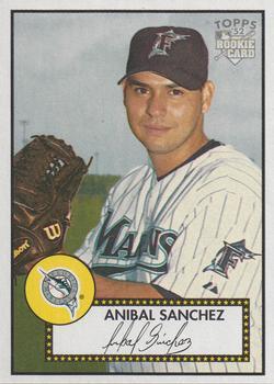 #265 Anibal Sanchez - Florida Marlins - 2006 Topps 1952 Edition Baseball