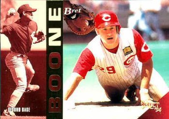 #265 Bret Boone - Cincinnati Reds - 1994 Select Baseball