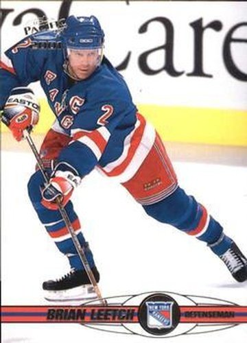 #265 Brian Leetch - New York Rangers - 2000-01 Pacific Hockey