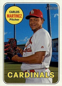 #265 Carlos Martinez - St. Louis Cardinals - 2018 Topps Heritage Baseball