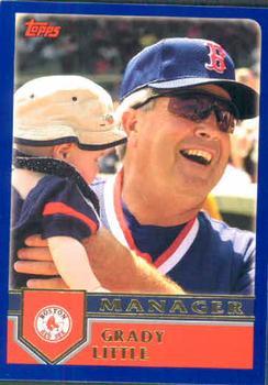 #265 Grady Little - Boston Red Sox - 2003 Topps Baseball