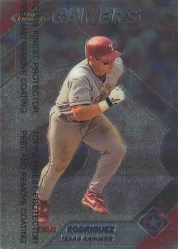 #265 Ivan Rodriguez - Texas Rangers - 1999 Finest Baseball