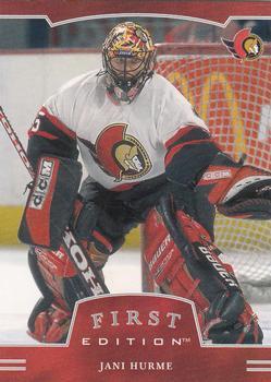 #265 Jani Hurme - Ottawa Senators - 2002-03 Be a Player First Edition Hockey