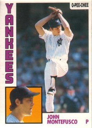 #265 John Montefusco - New York Yankees - 1984 O-Pee-Chee Baseball