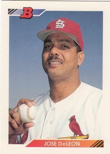 #265 Jose DeLeon - St. Louis Cardinals - 1992 Bowman Baseball