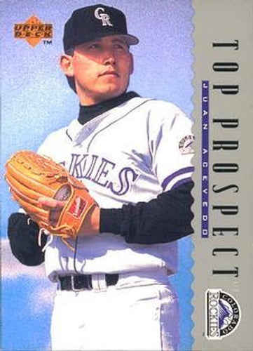 #265 Juan Acevedo - Colorado Rockies - 1995 Upper Deck Baseball