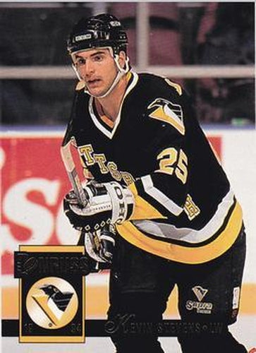 #265 Kevin Stevens - Pittsburgh Penguins - 1993-94 Donruss Hockey