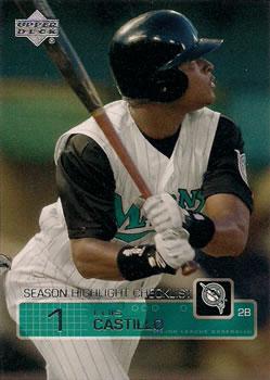 #265 Luis Castillo - Florida Marlins - 2003 Upper Deck Baseball