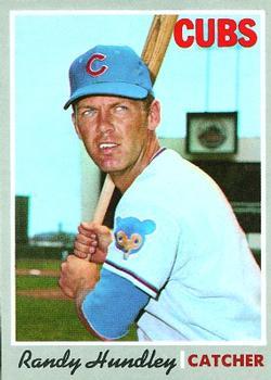 #265 Randy Hundley - Chicago Cubs - 1970 Topps Baseball