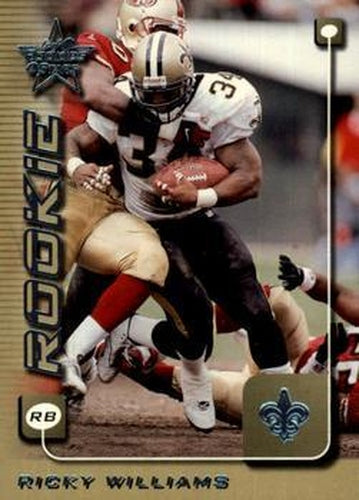 #265 Ricky Williams - New Orleans Saints - 1999 Leaf Rookies & Stars Football