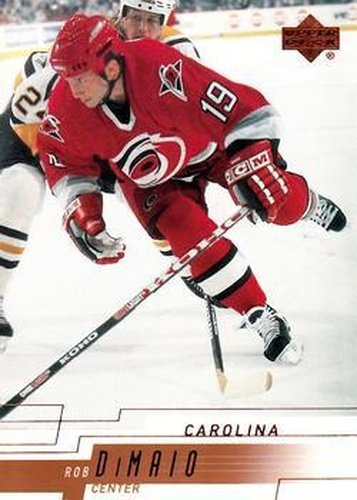 #265 Rob DiMaio - Carolina Hurricanes - 2000-01 Upper Deck Hockey