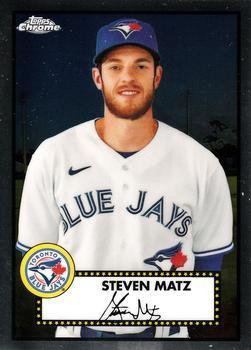 #265 Steven Matz - Toronto Blue Jays - 2021 Topps Chrome Platinum Anniversary Baseball