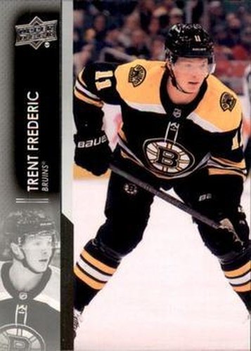 #265 Trent Frederic - Boston Bruins - 2021-22 Upper Deck Hockey