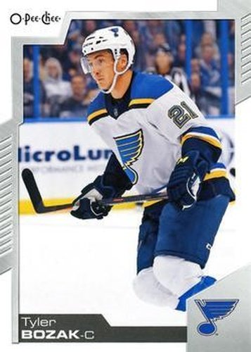 #265 Tyler Bozak - St. Louis Blues - 2020-21 O-Pee-Chee Hockey
