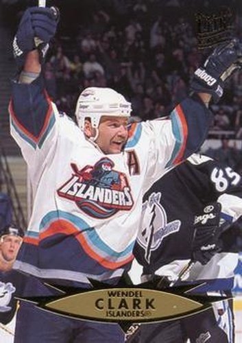 #265 Wendel Clark - New York Islanders - 1995-96 Ultra Hockey