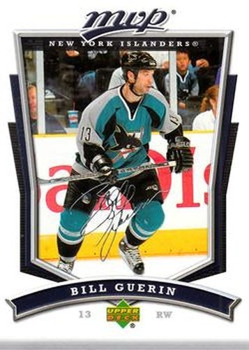 #265 Bill Guerin - New York Islanders - 2007-08 Upper Deck MVP Hockey