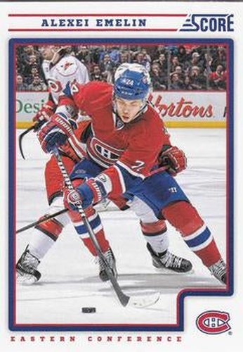 #265 Alexei Emelin - Montreal Canadiens - 2012-13 Score Hockey
