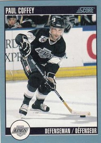 #265 Paul Coffey - Los Angeles Kings - 1992-93 Score Canadian Hockey