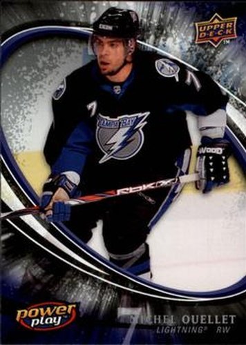 #265 Michel Ouellet - Tampa Bay Lightning - 2008-09 Upper Deck Power Play Box Set Hockey