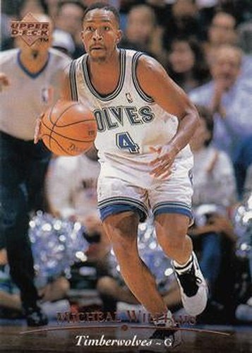 #265 Micheal Williams - Minnesota Timberwolves - 1995-96 Upper Deck Basketball
