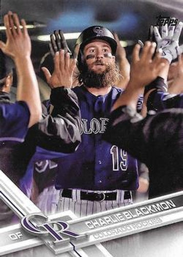#265b Charlie Blackmon - Colorado Rockies - 2017 Topps Baseball