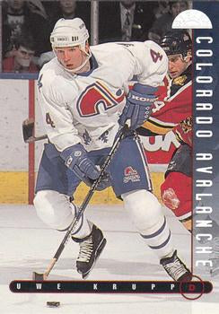 #266 Uwe Krupp - Colorado Avalanche - 1995-96 Leaf Hockey
