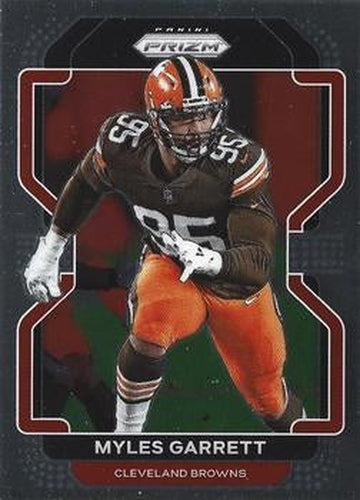 #266 Myles Garrett - Cleveland Browns - 2021 Panini Prizm Football
